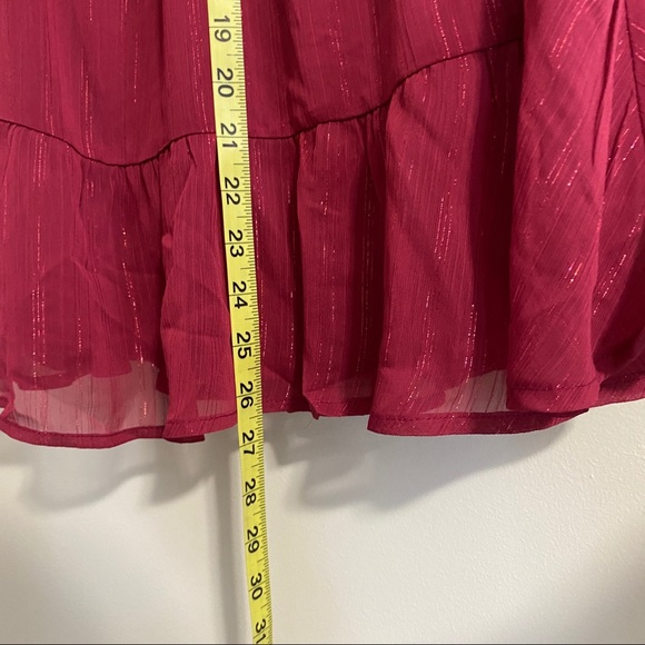 NWT Francesca’s mi ami Cold Shoulder Pink Dress - Picture 8 of 9